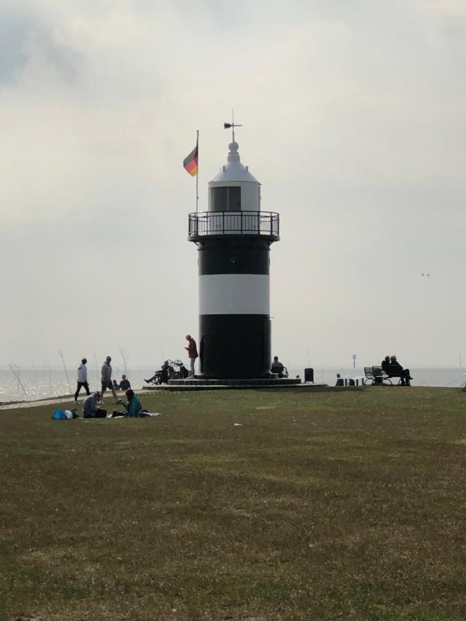 Ferienhaus Wieden Am Deich Wurster Nordseekuste Exterior foto